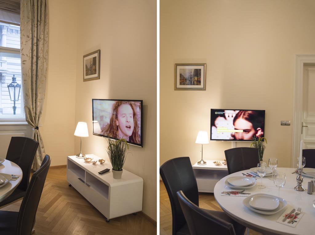 Modern Apartment Vsehrdova Prag Dış mekan fotoğraf